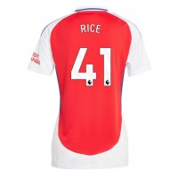 Camisa de time de futebol Arsenal Declan Rice #41 Replicas 1º Equipamento Feminina 2024-25 Manga Curta